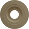 Ekena Millwork Leaf Ceiling Medallion (Fits Canopies up to 4 3/4"), 11 3/8"OD x 3 5/8"ID x 1 1/8"P, Cloud Burst CM11LFCBF - alternate 3